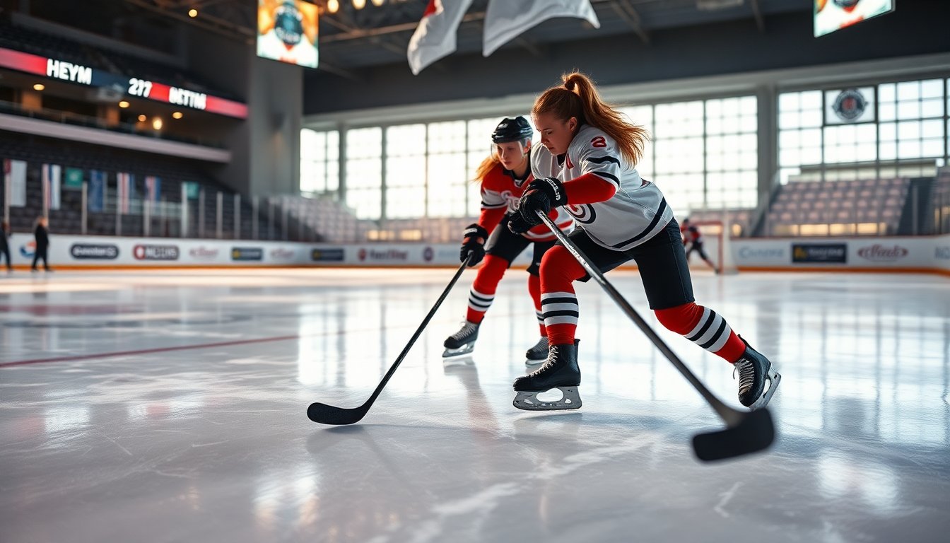 chloe primerano and jocelyne larocque trailblazers in canadian womens hockey 1765650506