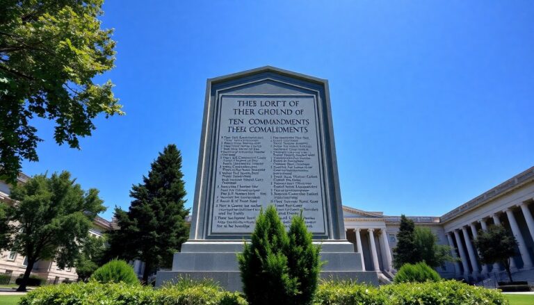 kentuckys ten commandments monument restored after 40 year absence 1766104248