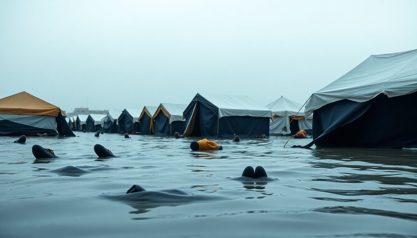 severe flooding and tragic loss of life in gaza due to winter storm 1765485538