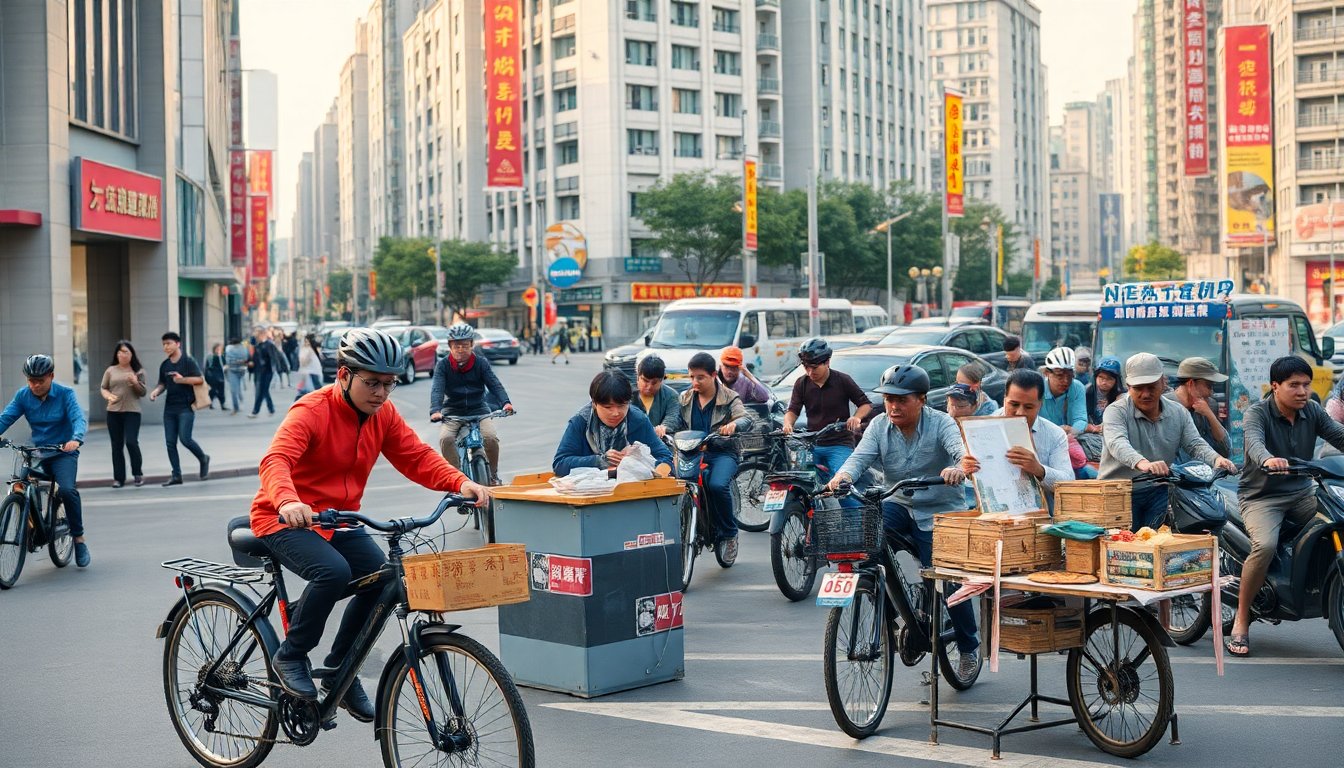 the rise of gig workers in china adapting to a changing job market 1766254782