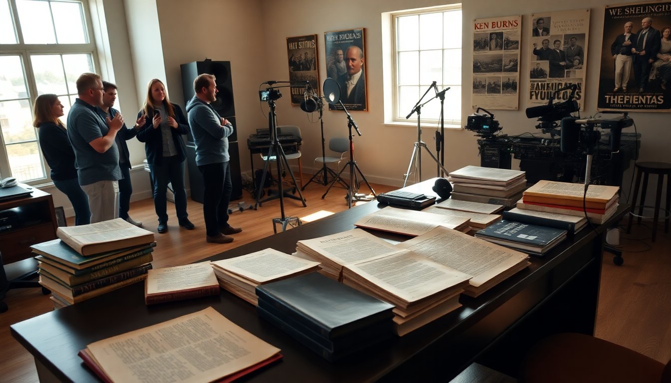 unveiling the voices behind ken burns american revolution documentary 1764910561