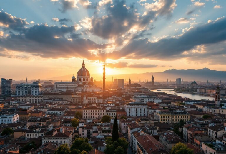 Grafico sull'andamento economico e le sfide del 2024