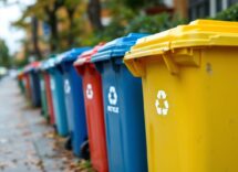 Immagine sulla raccolta differenziata a Capua con rifiuti misti