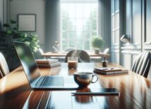 Persona che torna al lavoro dopo le vacanze estive