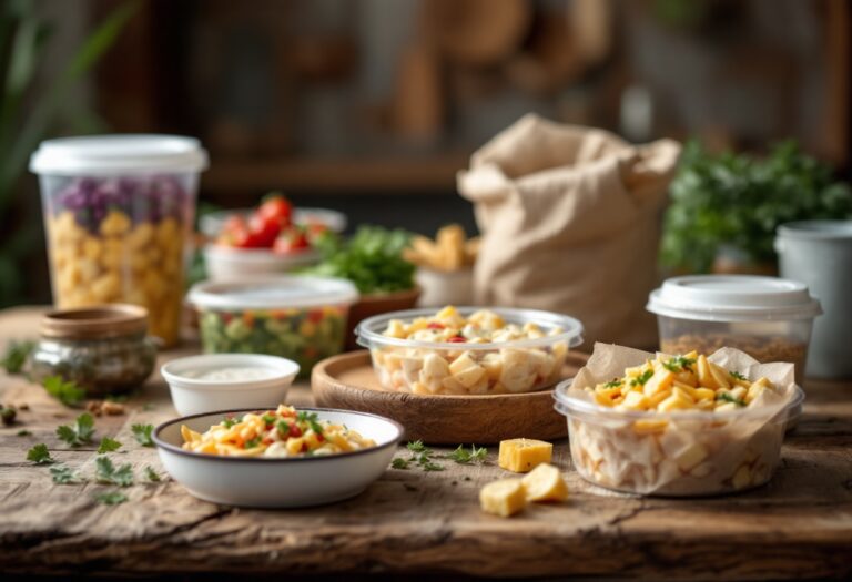 Immagine che rappresenta packaging alimentare sostenibile