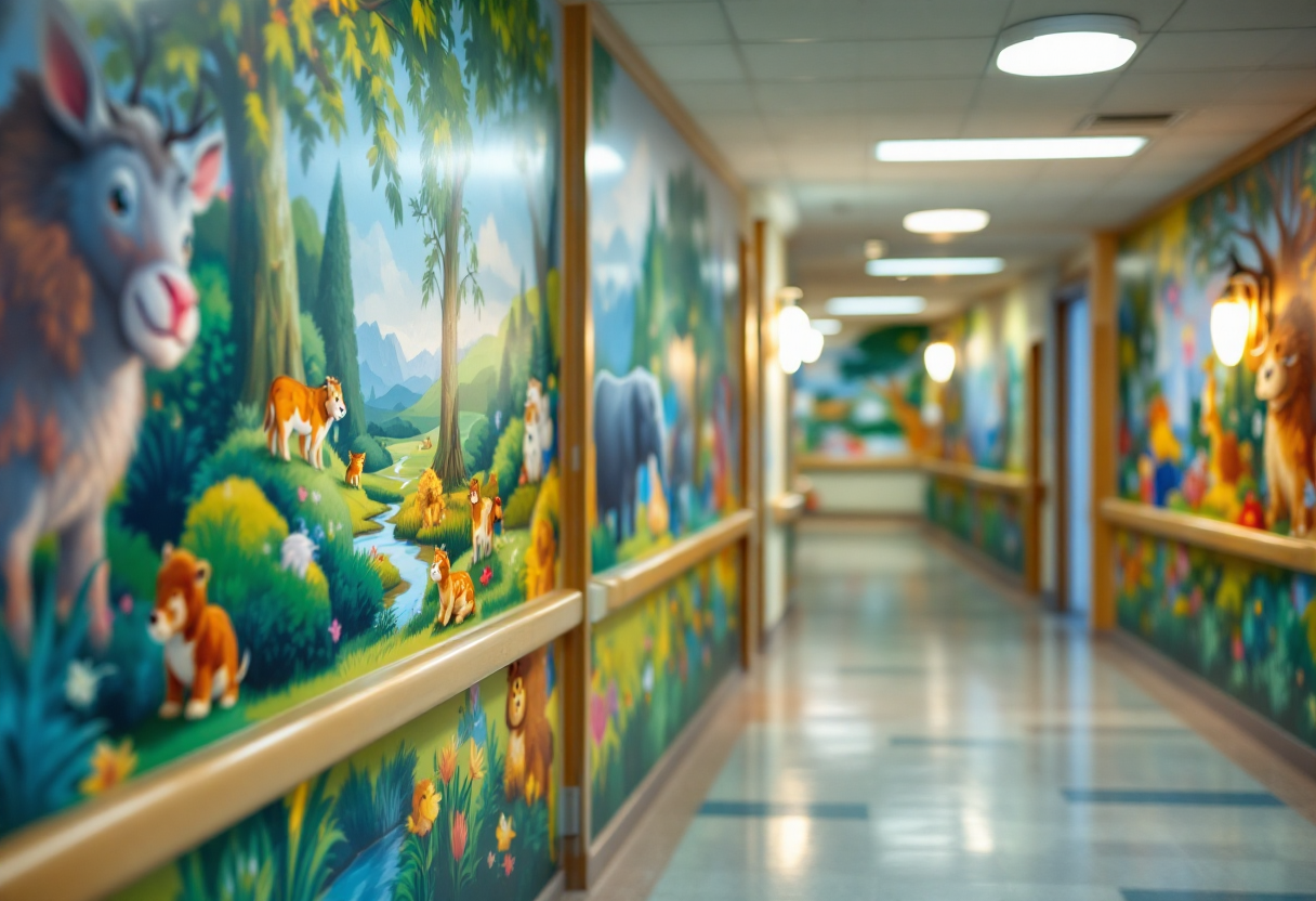 Silvio Irilli crea arte per il benessere negli ospedali