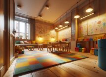 Bambini che ricevono supporto durante separazione familiare