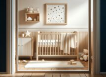 Neonato che mostra riflessi durante lo sviluppo