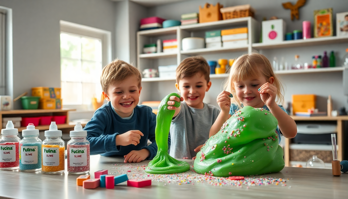 fucina slime il kit creativo per piccoli scienziati 1746237446