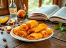 rotolini di pesca disidratata uno snack dolce e sano 1747348256