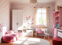 come scegliere la carta da parati ideale per la cameretta delle ragazze 1749615480