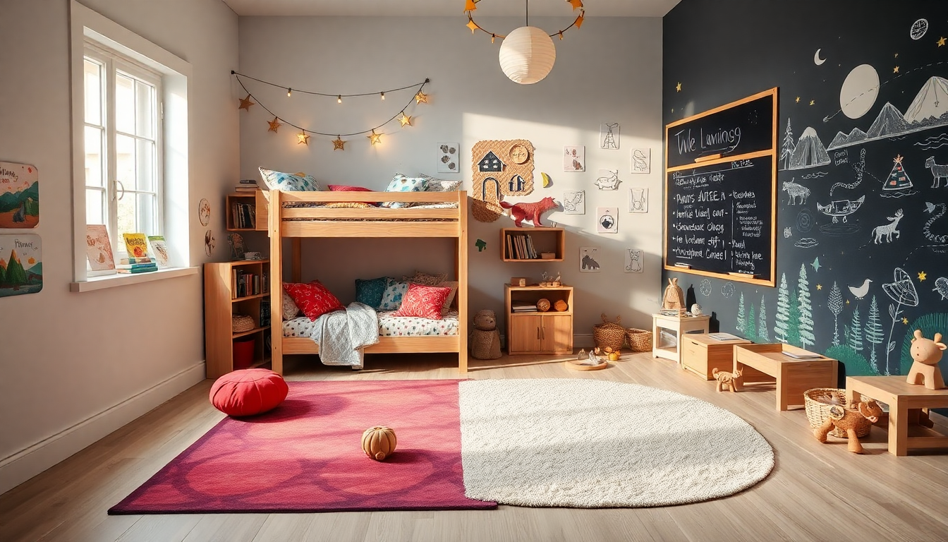 idee creative per arredare la cameretta dei bambini in modo originale 1749956721