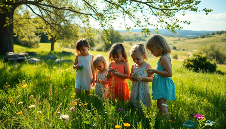 scoprire la natura gioco e apprendimento per i bambini in estate 1751105561