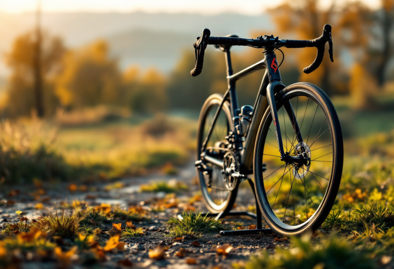 Edoardo Affini in sella durante una competizione ciclistica