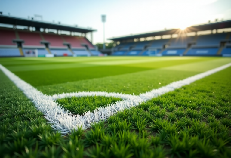 Juventus e Arsenal in campo durante la Champions League femminile