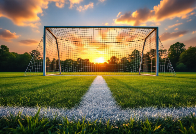 Andrea Zaza, portiere dal cuore d'oro, in azione