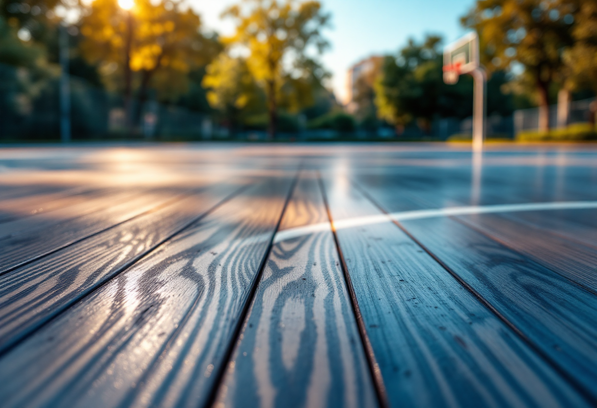 Avellino Basket in azione contro United Eagle Basketball