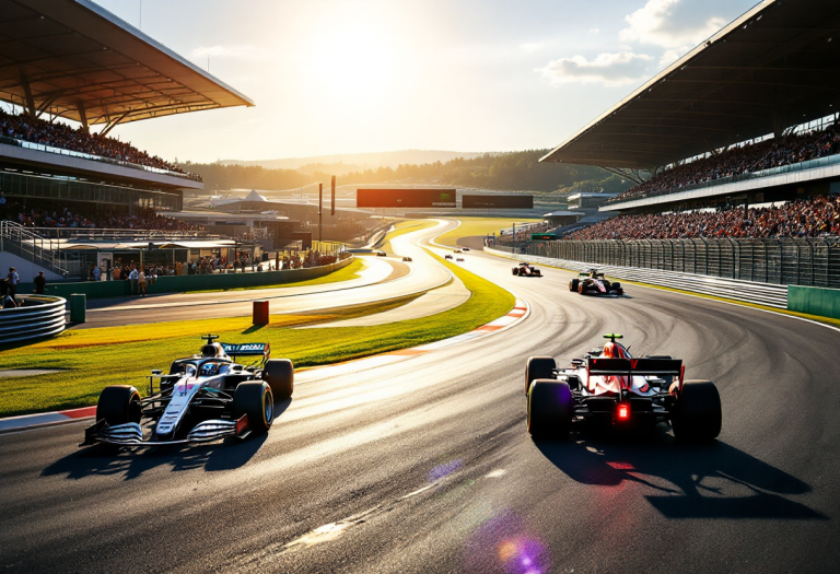 Brad Pitt visita il circuito di Formula 1 ad Abu Dhabi