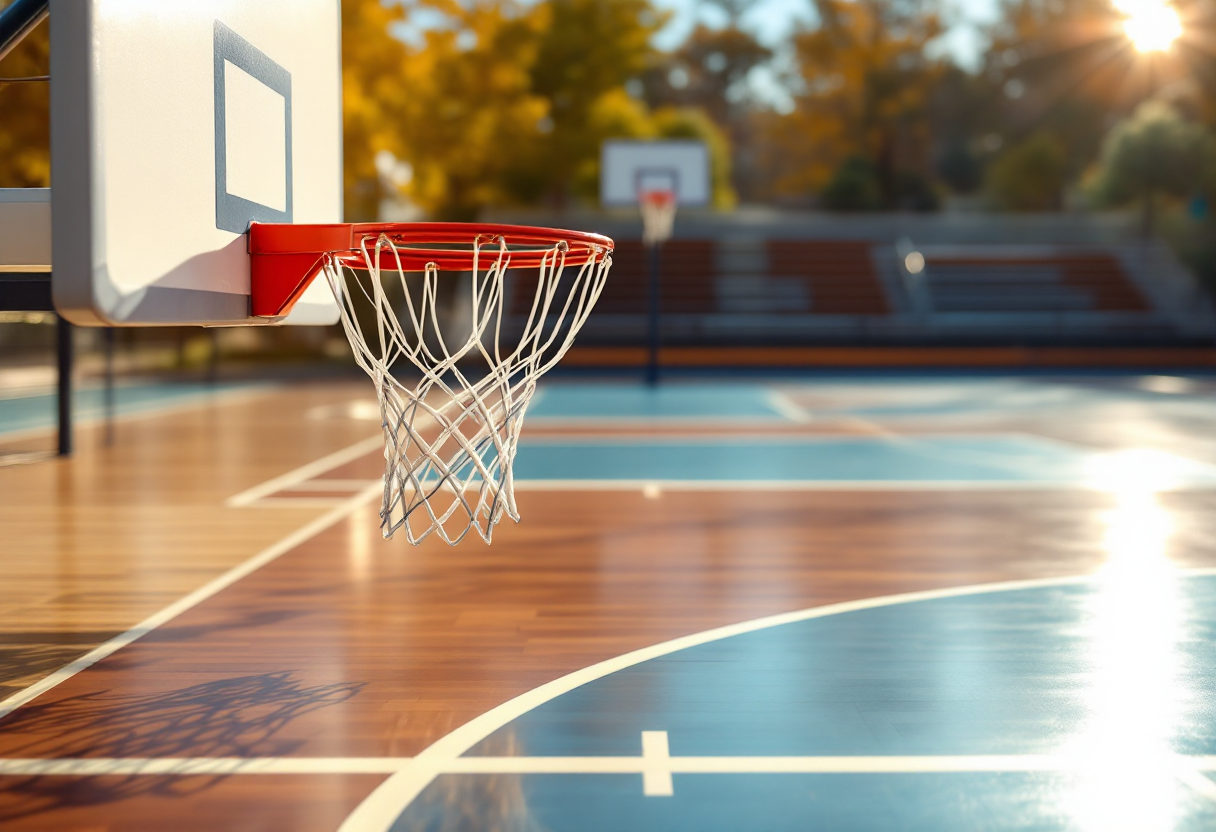 Giocatrici E-Work Faenza in azione durante una partita