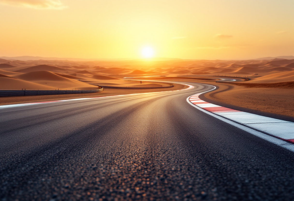 Piloti in azione durante il Gran Premio del Qatar 2024