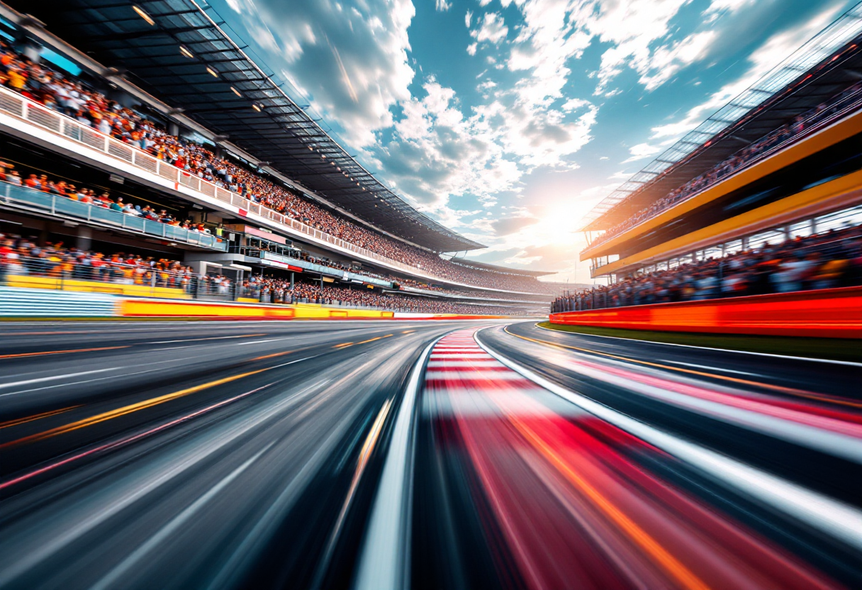 Lando Norris festeggia la vittoria ad Abu Dhabi con McLaren