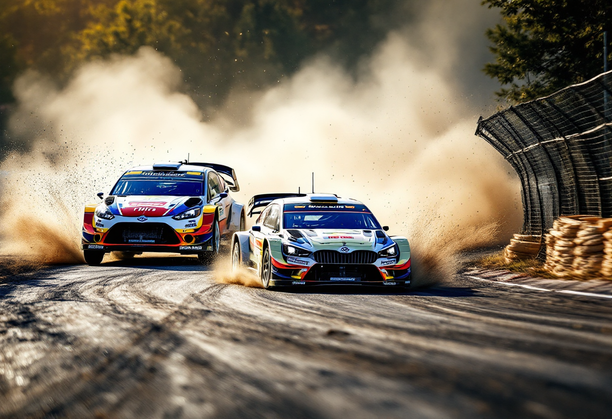 Immagine del Monza Rally Show 2024 con auto da corsa