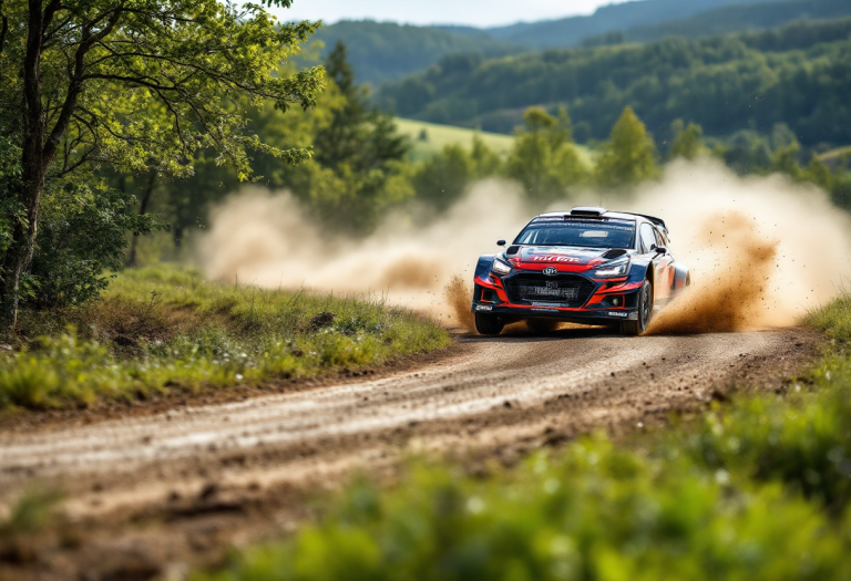 Immagine del Monza Rally Show 2024 con auto da corsa