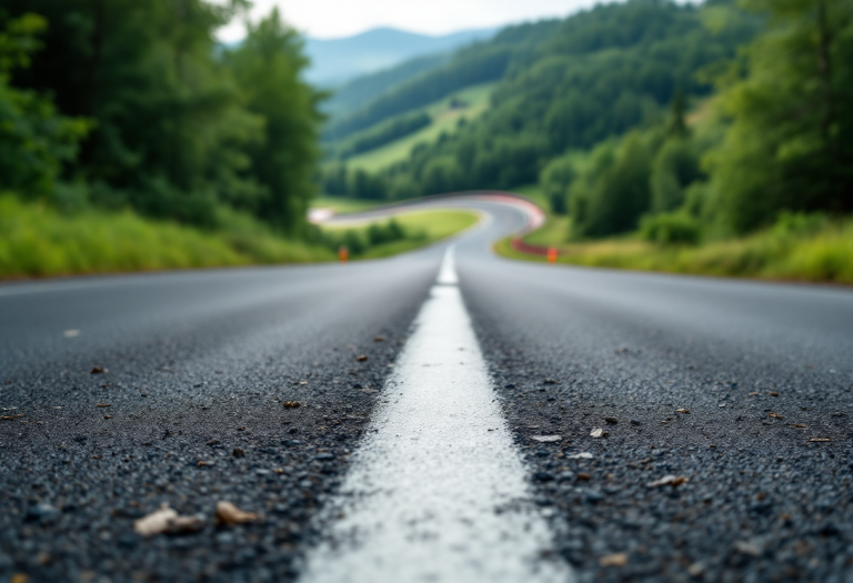 Auto da rally in azione al Rally di Modena 2025