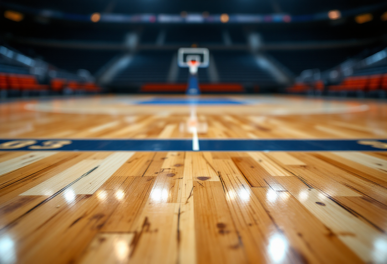 Giocatori della Reyer Venezia in azione contro il Saragozza