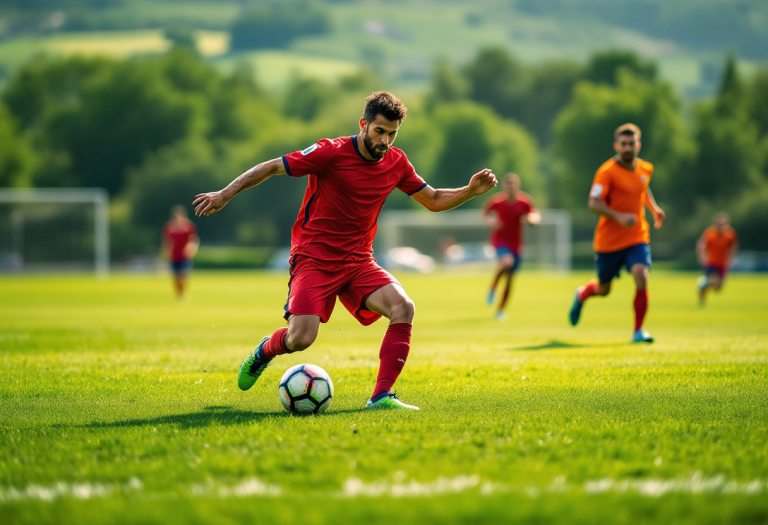 Risultati delle partite di calcio dilettantistico in Umbria