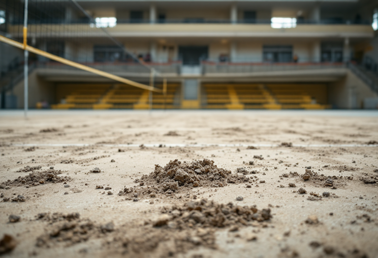 Giocatori di Samuel Comunanza in azione durante la partita