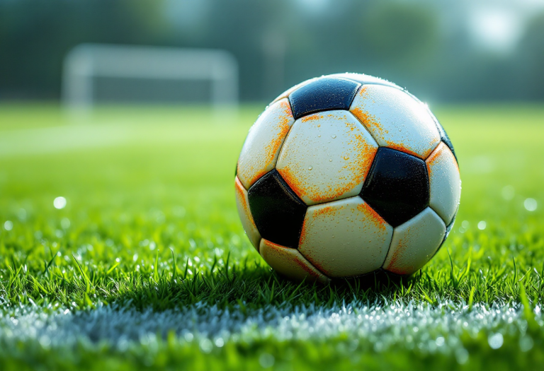 Giocatori di calcio europeo in campo nel 2024