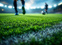 Giocatori di Chiari e Ospitaletto in azione durante la partita