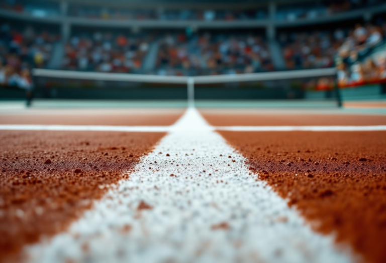 Djokovic durante la conferenza stampa dopo la partita