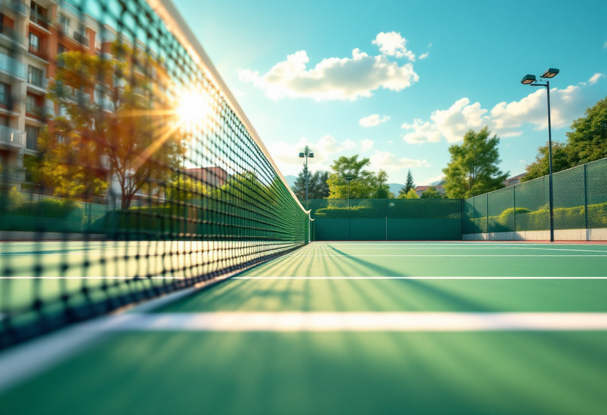 Giocatori italiani festeggiano vittorie nel tennis 2023