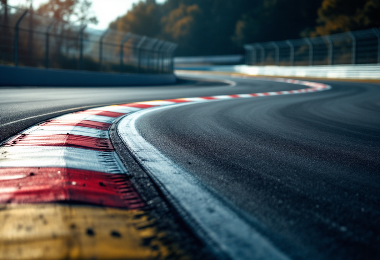 Andrea Kimi Antonelli in azione durante una gara di Formula 1