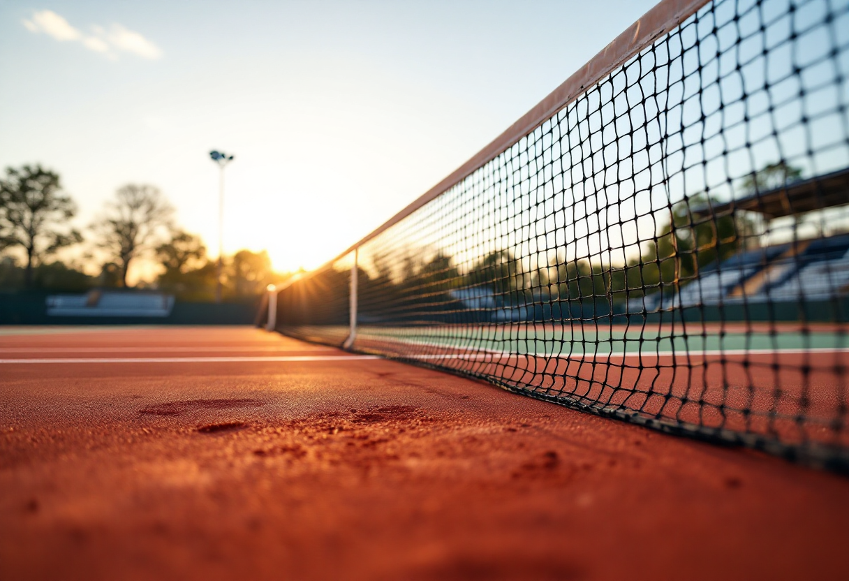 Bergs e Garin durante la controversia nella Davis Cup