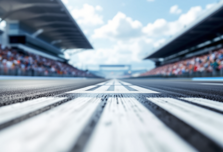 Immagine che illustra la flessibilità delle ali in Formula 1