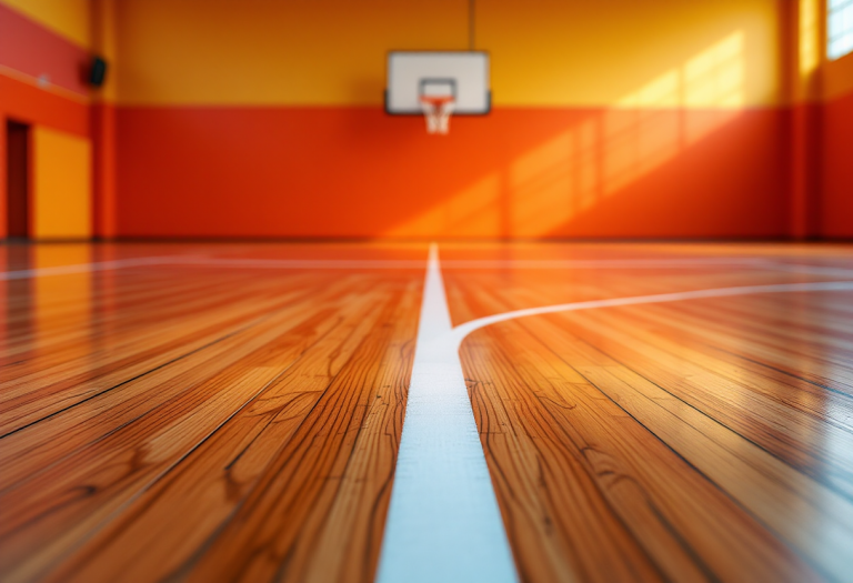 Giocatori di Reggio Emilia celebrano la vittoria su Cremona