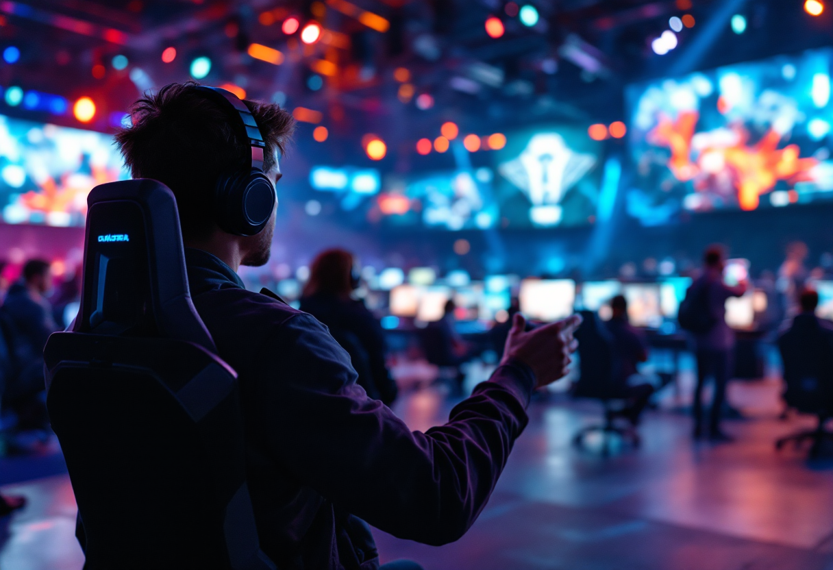 Grafico che mostra l'ascesa delle scommesse sugli e-sport nel 2024