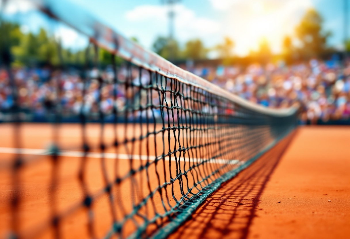 Albert Ramos durante la conferenza di ritiro dal tennis