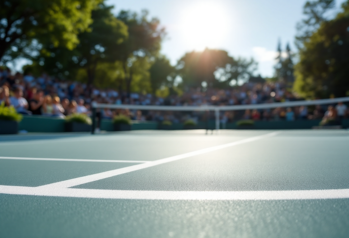 Tabellone principale del Challenger 75 a Barletta