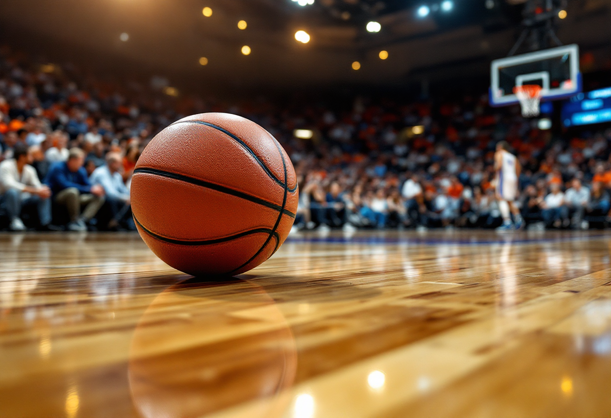 Cleveland Cavaliers festeggiano la 60ª vittoria della stagione