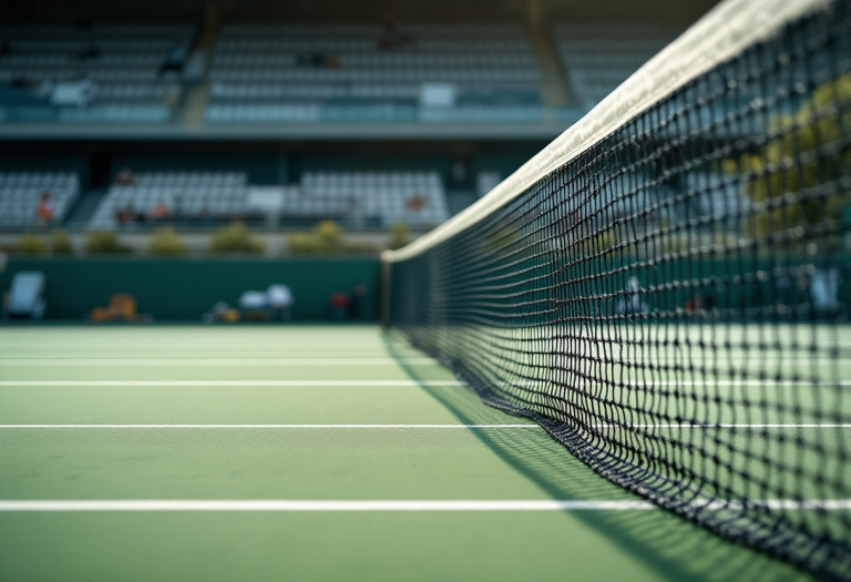 Federico Arnaboldi celebra la vittoria alla Napoli Tennis Cup