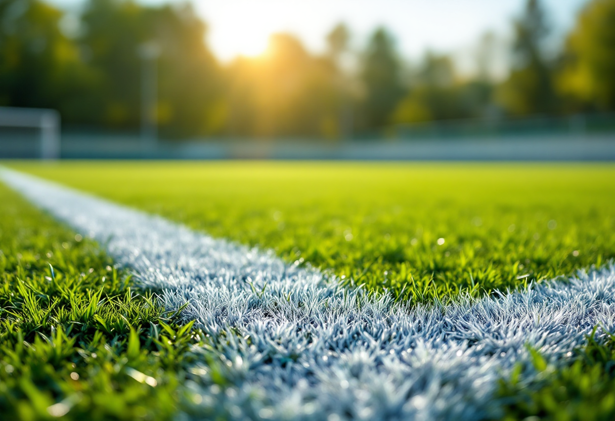 Frank Anguissa durante una partita con il Napoli