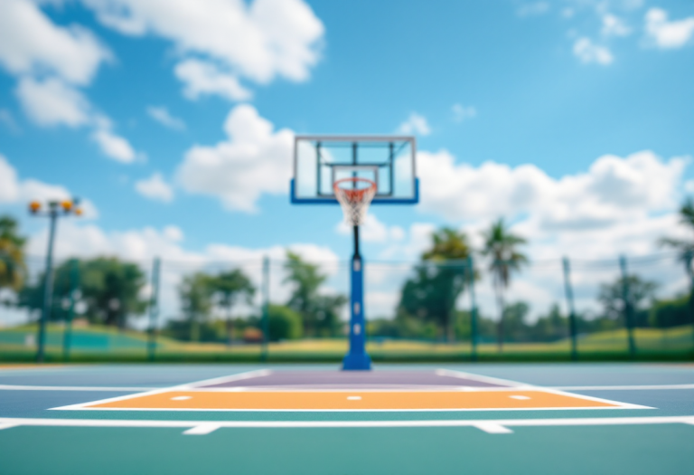 Giocatori in azione durante la finale Gran Canaria-Bahcesehir