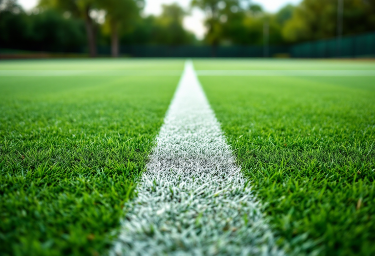 Giocatori italiani in azione durante le qualificazioni tennis