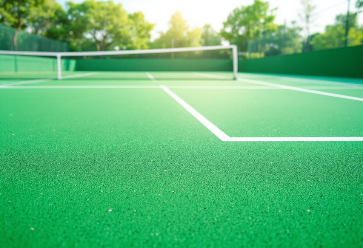 Jasmine Paolini esulta dopo la vittoria su Naomi Osaka