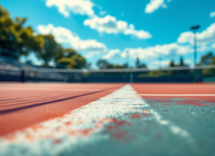 Tennisti italiani durante la Napoli Tennis Cup a Napoli