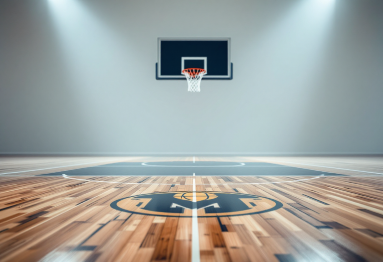 Giocatori dei Philadelphia 76ers in azione durante una partita